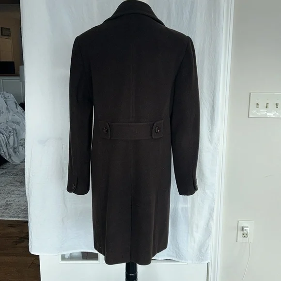 Worthington: Classic Brown Women's Coat: Size Size Medium - Picture 4 of 8